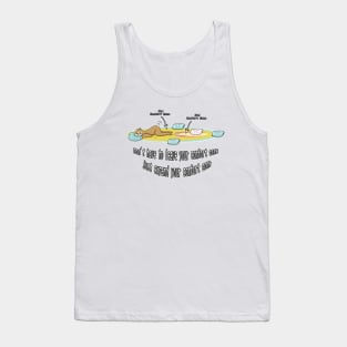Don't have to leave your comfort zone, just expand your comfort zone_cute sloth memes Tank Top